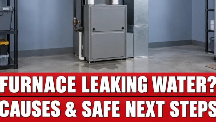 Furnace Leaking Water While Heating? Causes and Safe Next Steps